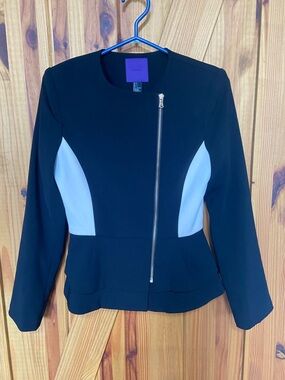 Forever 21 vintage purple label Y2K - Zip-Front Women's Blazer size small